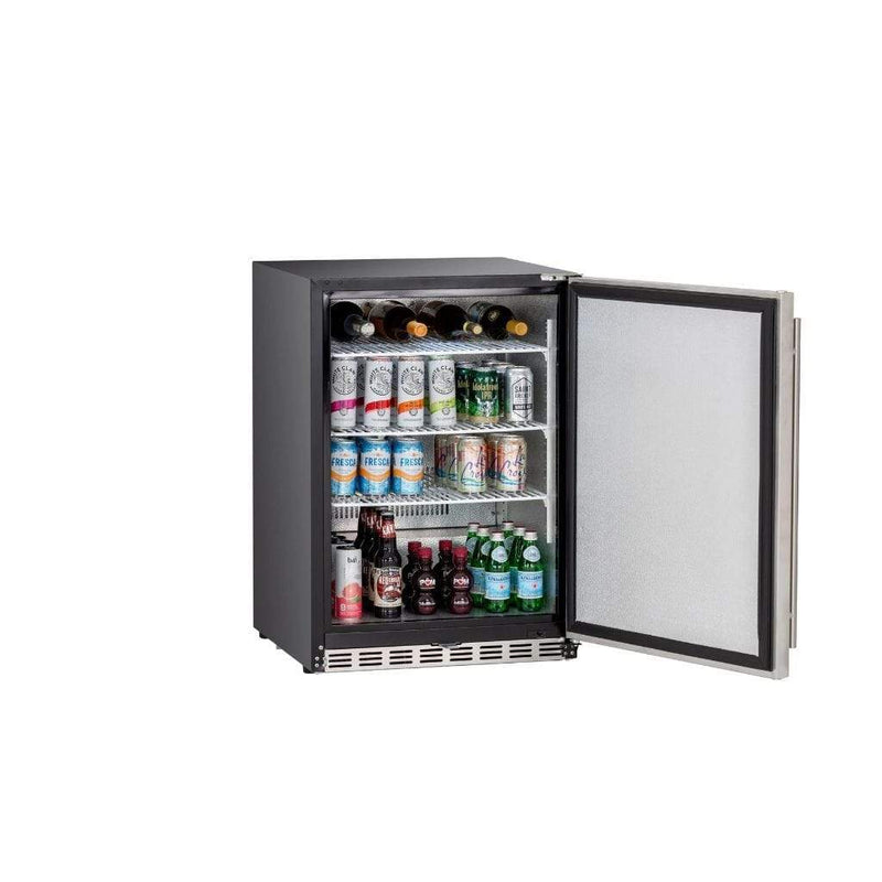 Summerset 24" 5.3 Cu.Ft. Outdoor Rated Compact Refrigerator - Close-Up