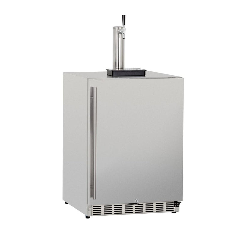 Summerset 24" 6.6 Cu. Ft. Deluxe Outdoor Rated Kegerator - No Tap - Alternate View