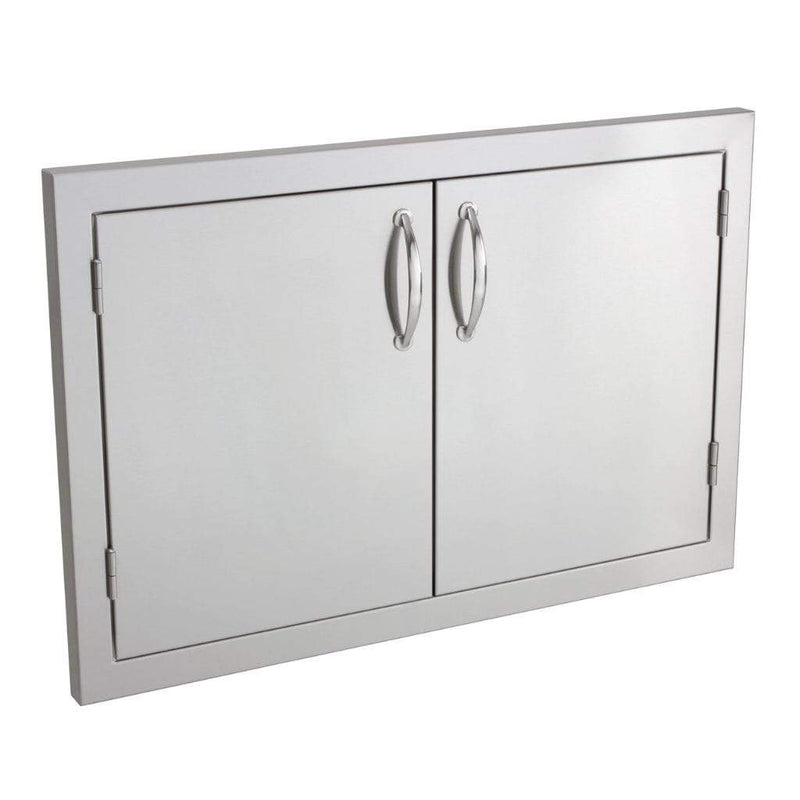 Summerset 33"/45" Stainless Steel Double Access Door with Masonry Frame Return