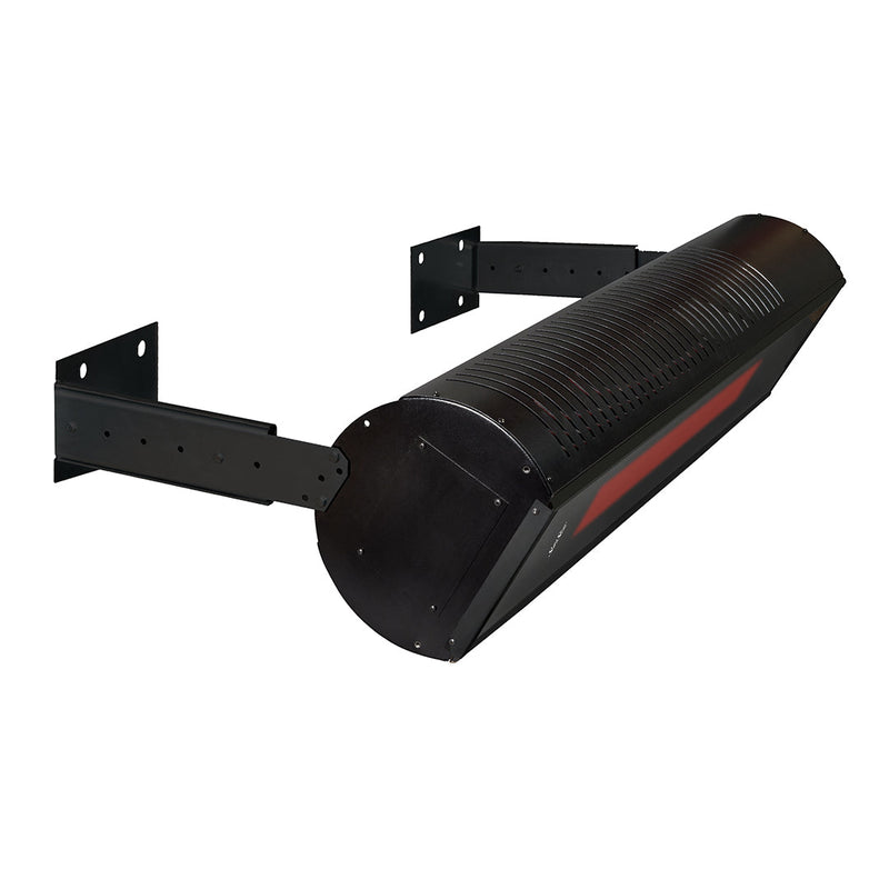 SunStar SGL Series 48" Two-Stage Propane Gas Infrared Patio Heater with Adjustable Mounting Kit - Side View