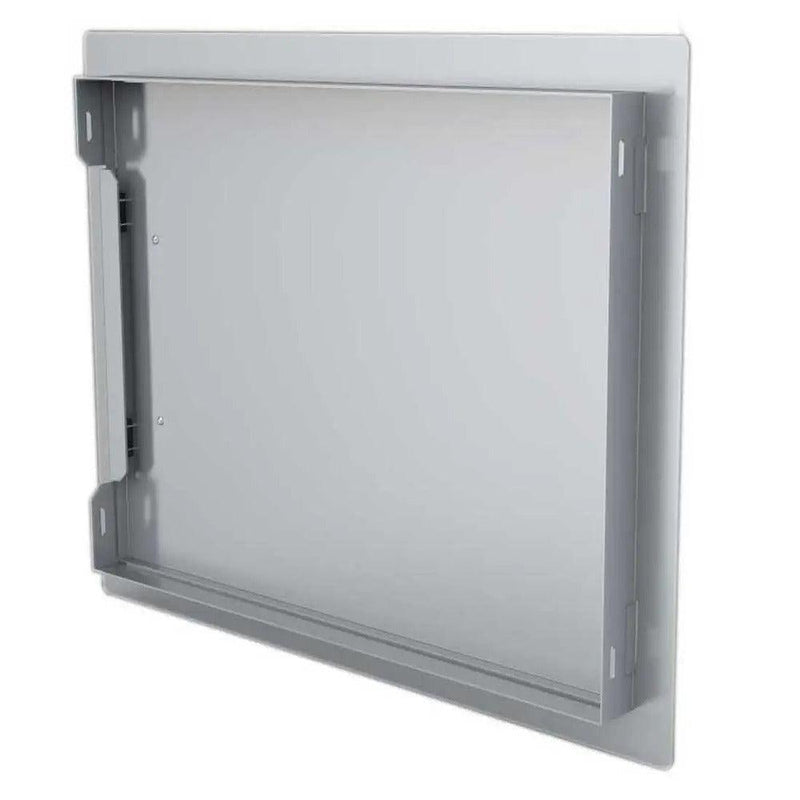 Sunstone Classic Series 17" x 24" Stainless Steel Reversible Horizontal Door - Detail View