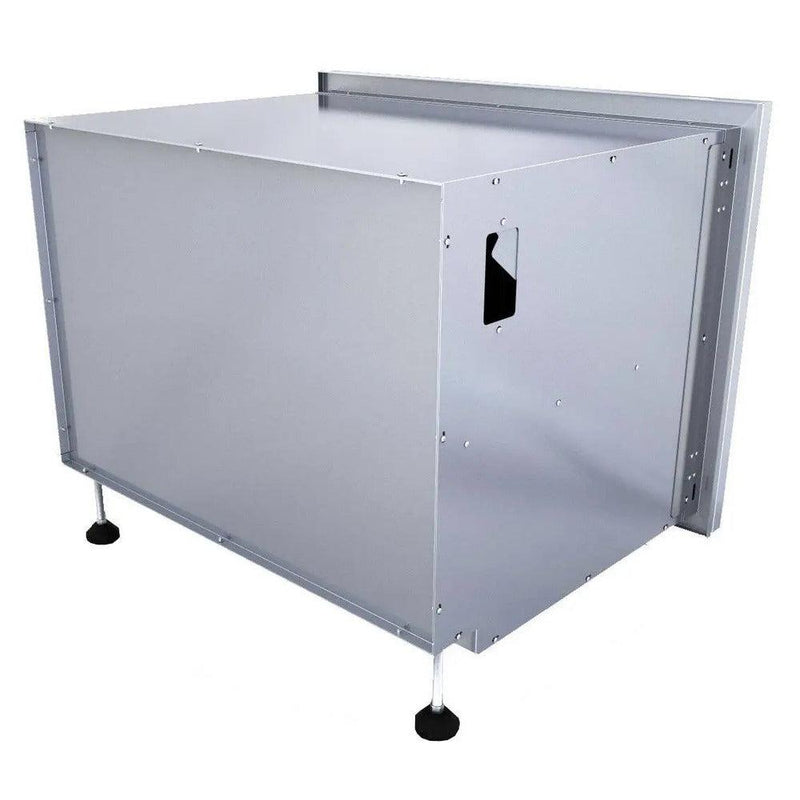 Sunstone Designer Series 30" Stainless Steel Double Door Dry Storage Pantry - Detail View