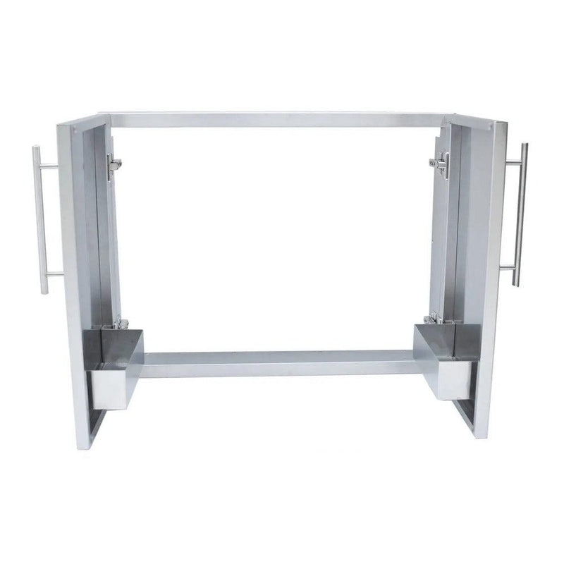 Sunstone Designer Series 42" Stainless Steel Multi-Configurable Double Door with Door Shelves - Alternate View