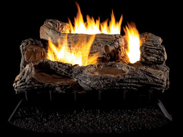 Superior Multi-Sided 27" Ceramic Fiber Vent-Free Propane Gas Log Set