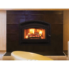 Superior WCT6920 22" EPA Certified Traditional Wood Burning Fireplace With White Stacked Refractory Panels - Alternate View