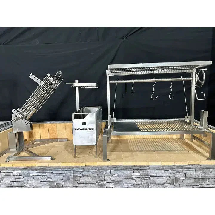 Tagwood BBQ 23" Stainless Steel Basement Grill - Alternate View