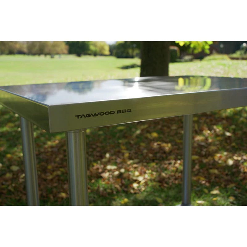 Tagwood BBQ 35" BBQ10SS Stainless Steel Working Table - Side View