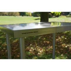 Tagwood BBQ 35" BBQ10SS Stainless Steel Working Table - Side View
