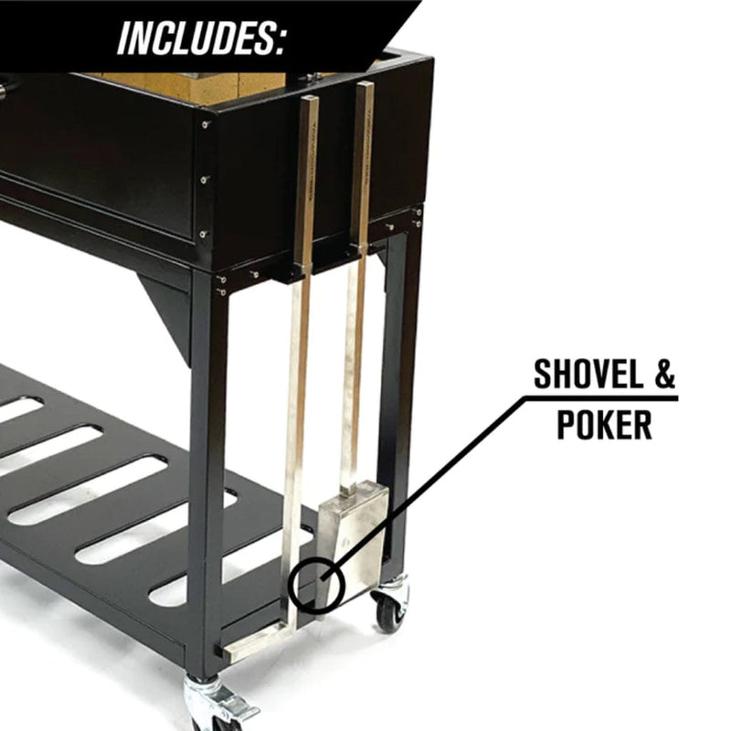Tagwood BBQ 68" BBQ03SI Argentine Santa Maria Wood Fire & Charcoal Grill - Packaging View