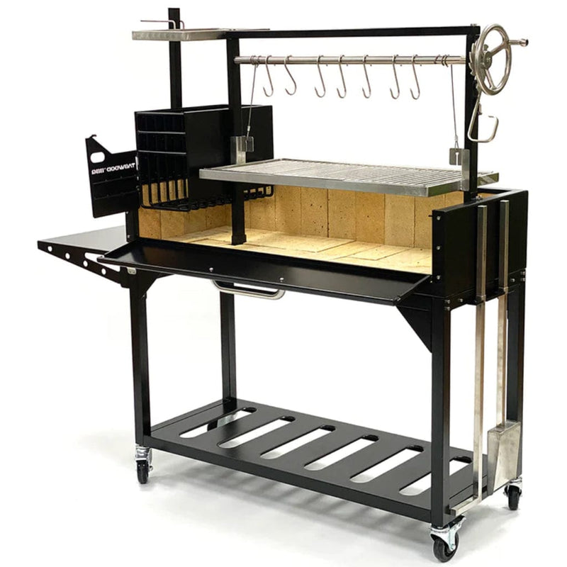 Tagwood BBQ 68" BBQ03SI Argentine Santa Maria Wood Fire & Charcoal Grill - Additional View
