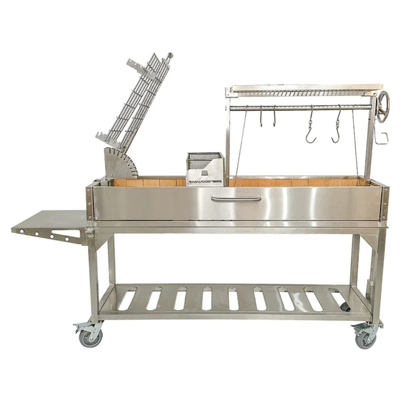 Tagwood BBQ BBQ06SS 92" Argentine Santa Maria Wood Fire and Charcoal Grill