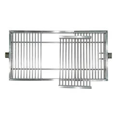 Tagwood BBQ Stainless Steel Round Warming Roof Grill for BBQ03SS and BBQ05SS Grills - Detail View