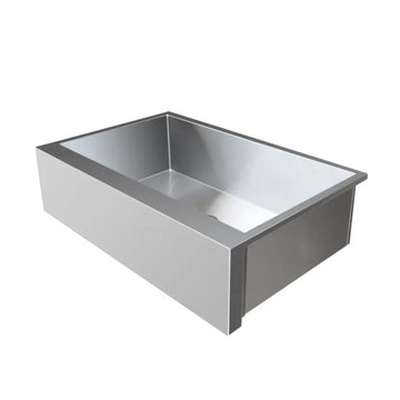 True Flame 32" Stainless Steel Farmhouse Sink
