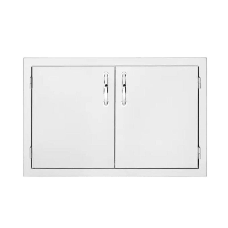 True Flame Grill True Flame 33" Stainless Steel Double Access Door Masonry Frame Return