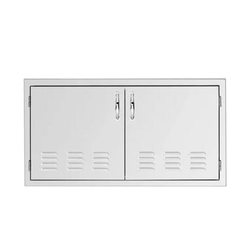 True Flame 33" Stainless Steel Vented Double Access Door
