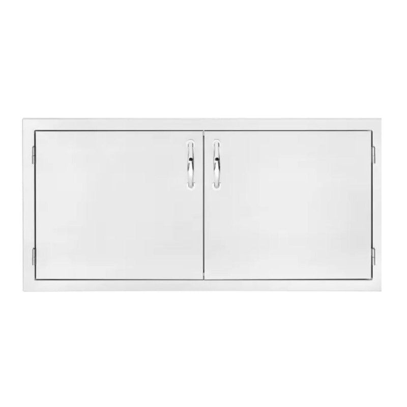 True Flame Grill True Flame 45" Stainless Steel Double Access Door Masonry Frame Return