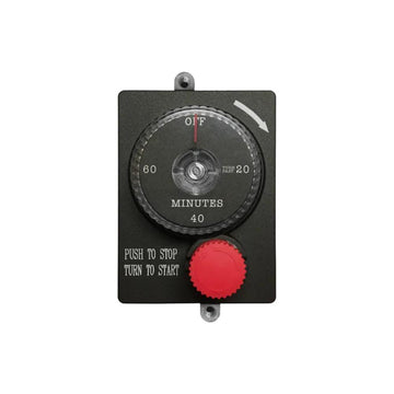 True Flame Mechanical Gas Timer with Emergency Shutoff