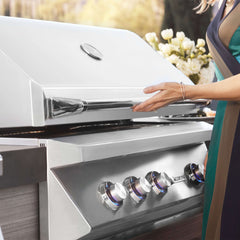 Twin Eagles 30" Natural Gas Grill with 2 Burners and Infrared Rotisserie on Deluxe Base - Fireplace Choice