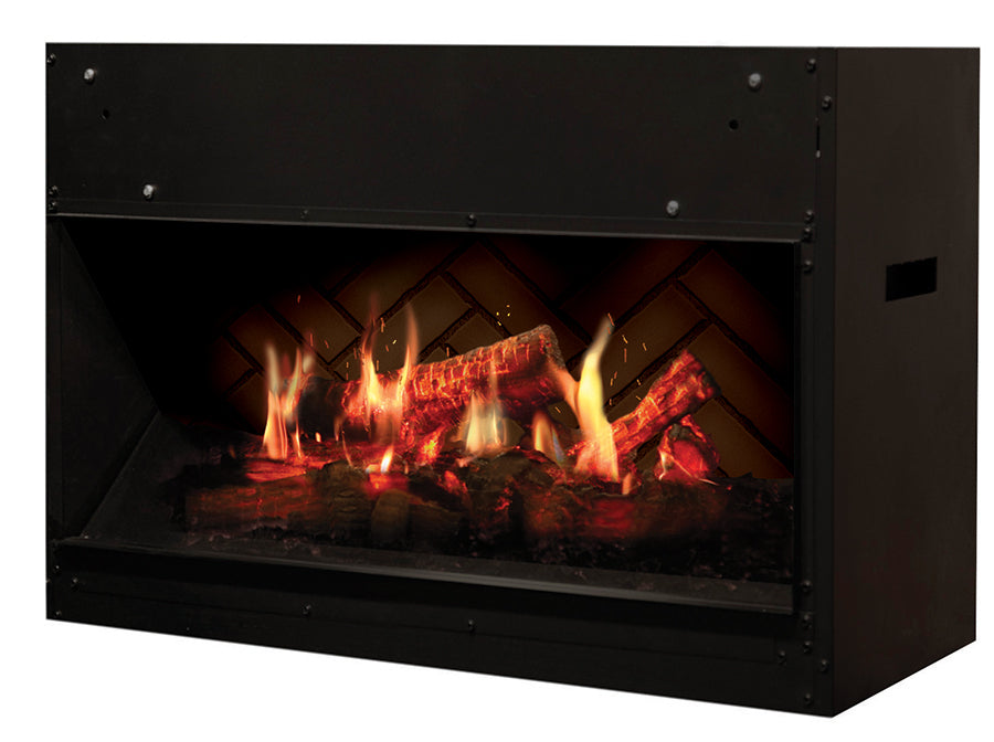 Dimplex Opti-V™ 30" Solo Built-In Electric Fireplace - VF2927L - Fireplace Choice