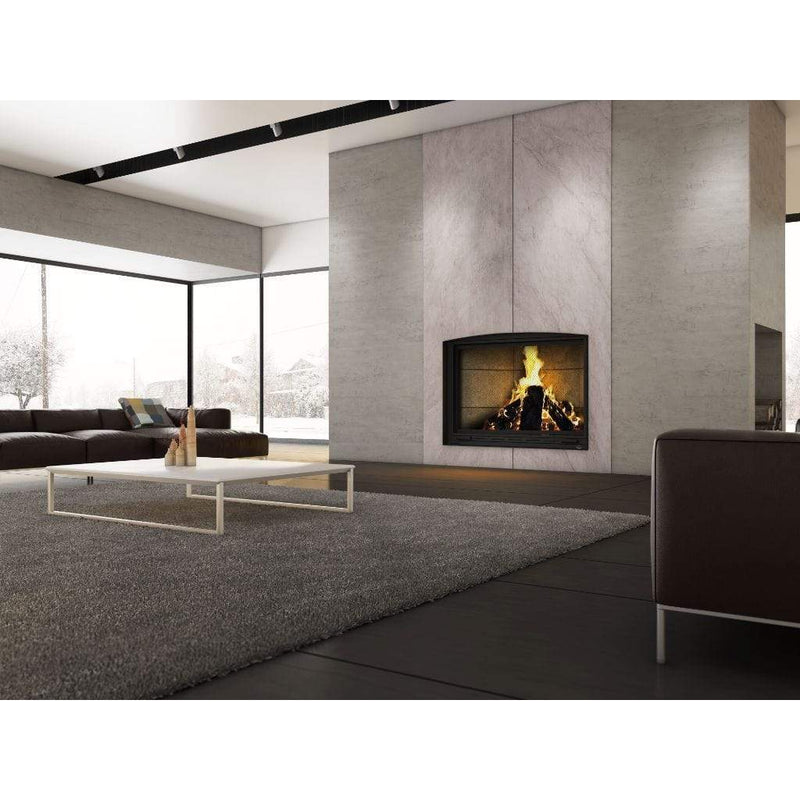 Valcourt Frontenac Clean Burning Decorative Wood Fireplace (including 4 Lengths of 8" X 36" Chimney) - Detail View