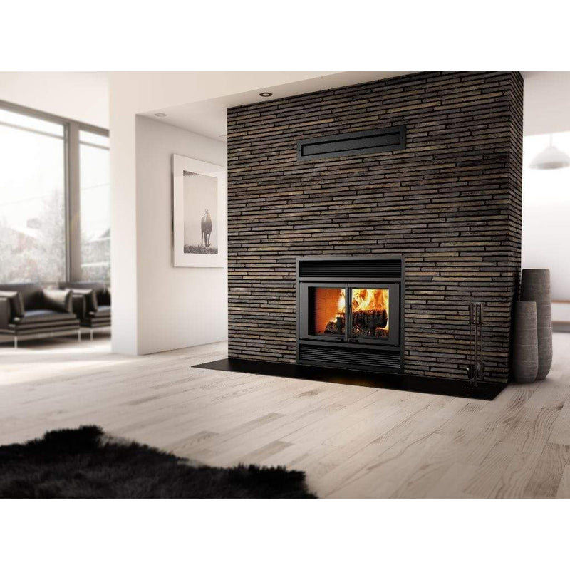 Valcourt Manoir Clean Burning Decorative Wood Fireplace (including 4 Lengths of 8" X 36" Chimney) - Additional View