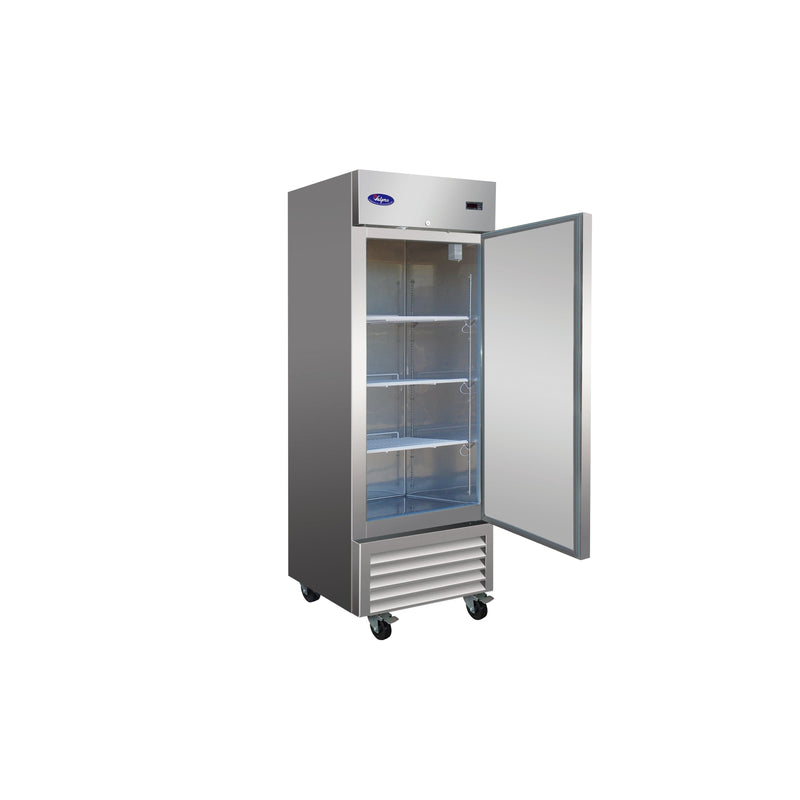 Valpro 23 cu.ft. Stainless Steel Reach-In Single Solid Door Freezer - Alternate View