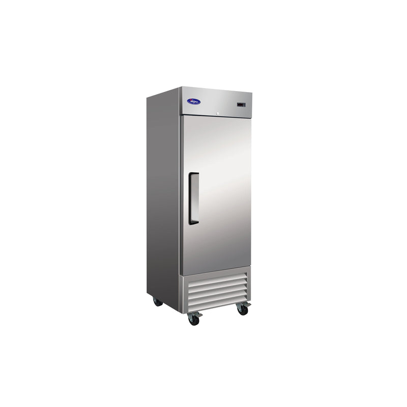 Valpro 23 cu.ft. Stainless Steel Reach-In Single Solid Door Freezer