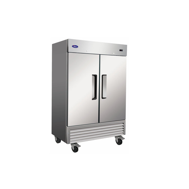 Valpro 49 cu.ft. Stainless Steel Reach-In Solid 2-Door Freezer