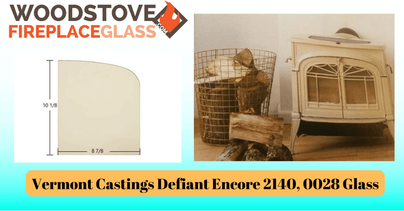 Vermont Castings Defiant Encore 2140, 0028 Glass - Detail View