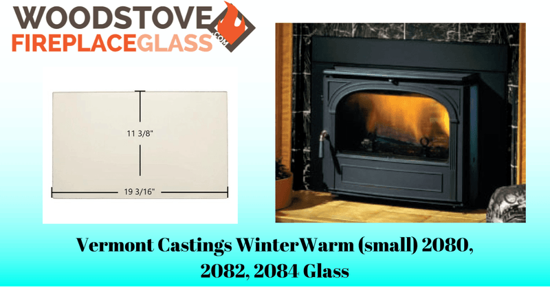 Vermont Castings WinterWarm (small) 2080, 2082, 2084 Glass - Detail View
