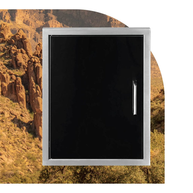 Wildfire Outdoor Living Wildfire 16" x 22" Outdoor Vertical Single Door - Detail View