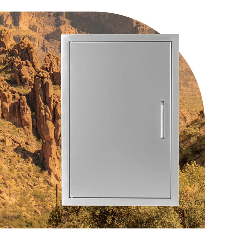 Wildfire Outdoor Living Wildfire 20" x 27" Outdoor Vertical Single Door - Detail View