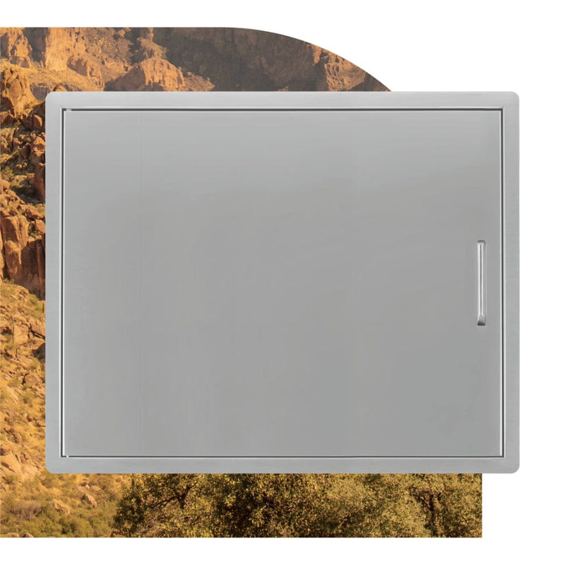 Wildfire Outdoor Living Wildfire 27" x 20" Outdoor Horizontal Single Door - Detail View