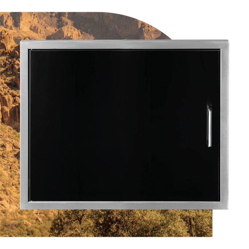 Wildfire Outdoor Living Wildfire 27" x 20" Outdoor Horizontal Single Door - Side View