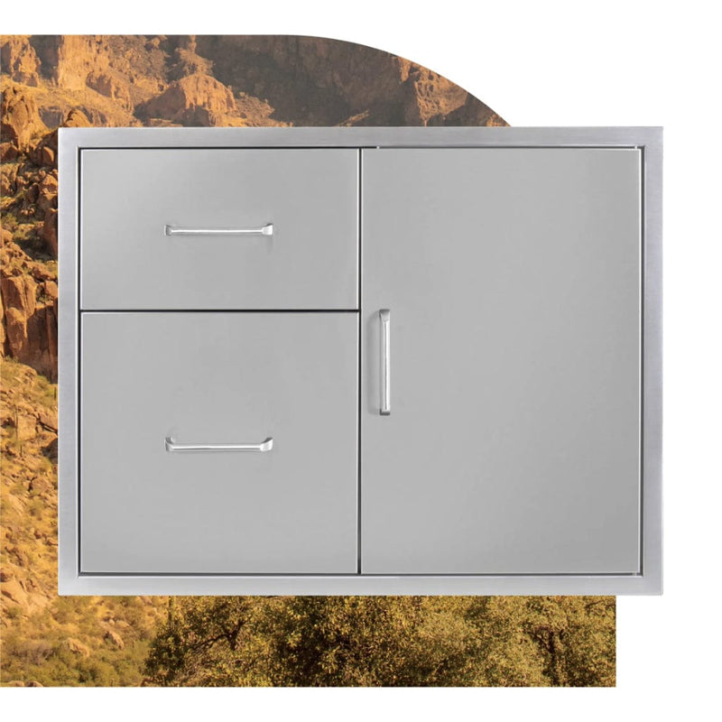 Wildfire Outdoor Living Wildfire 30" x 24" Outdoor Door/Drawer Combo - Additional View