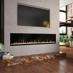 Dimplex Ignite XL 74" Linear Electric Fireplace Front View