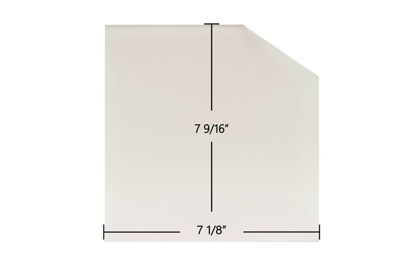 Alaska Company Inc Alaska 23" Fireview Glass - High-Temp Ceramic Replacement Glass 7G23FV