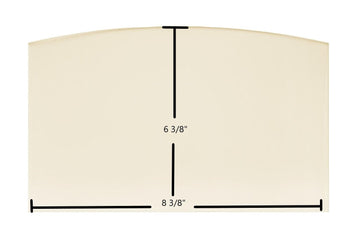 Brunco Hearthglow Archtop Glass