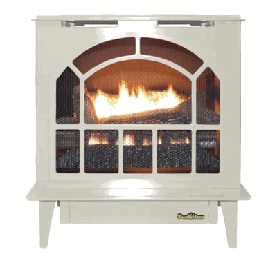 Buck Stove Hepplewhite Vent-Free Steel Gas Stove - Fireplace Choice