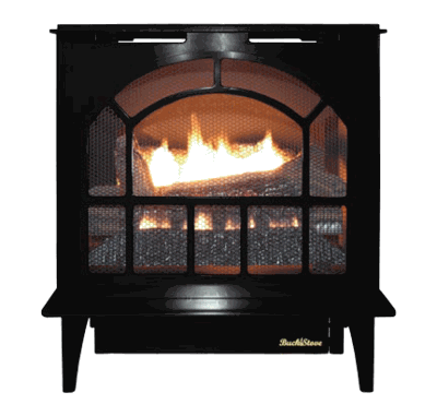 Buck Stove Hepplewhite Vent-Free Steel Gas Stove - Fireplace Choice
