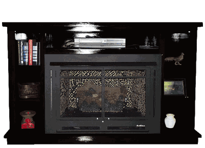 Buck Stove Prestige Manhattan Mantel For Model 34 Fireplaces - Fireplace Choice
