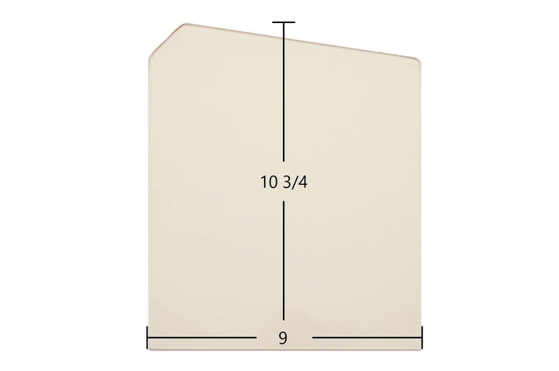 Country Flame B, E1, M Double Door Glass 7P386CF