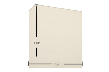 Country Flame Small Double Door Glass