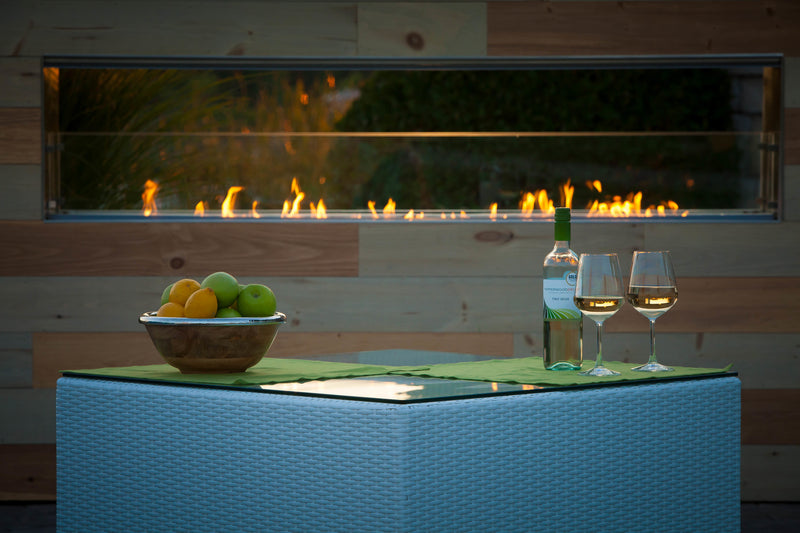 Firegear OFP-60LECO 60" Kalea Bay Outdoor Non-LED Linear Fireplace - Additional View