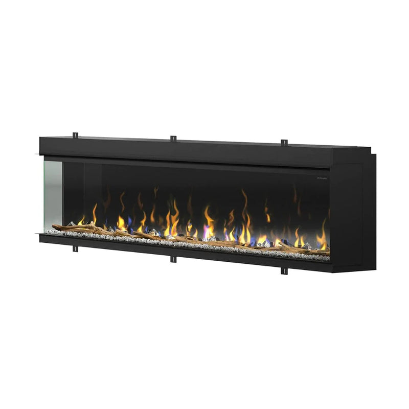 Dimplex Ignite XL Bold 100" Linear Built In | 3 Sided Electric Fireplace | XLF10017-XD - Rear View