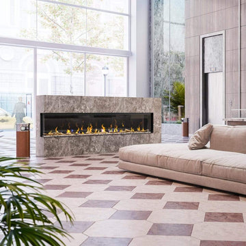 Dimplex Ignite XL Bold 100" Linear Built In | 3 Sided Electric Fireplace | XLF10017-XD