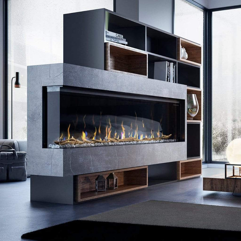 Dimplex Ignite XL Bold 74" Linear Built In | 3 Sided Electric Fireplace | XLF7417-XD - Alternate View