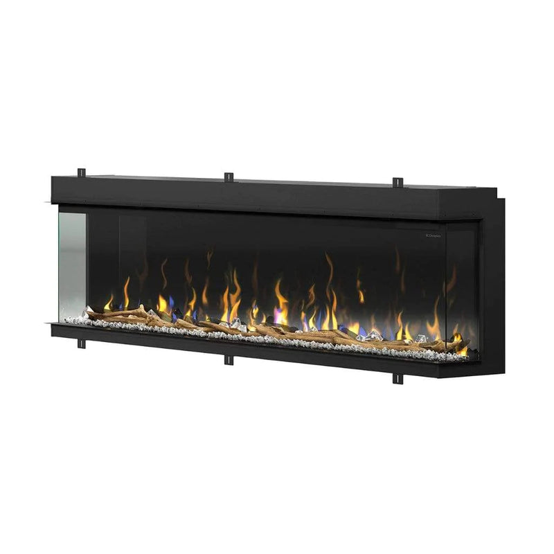 Dimplex Ignite XL Bold 88" Linear Built In | 3 Sided Electric Fireplace | XLF8817-XD - Dimensions