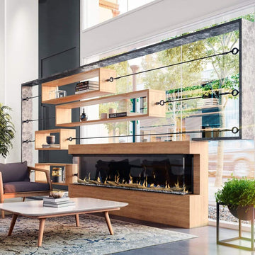 Dimplex Ignite XL Bold 88" Linear Built In | 3 Sided Electric Fireplace | XLF8817-XD