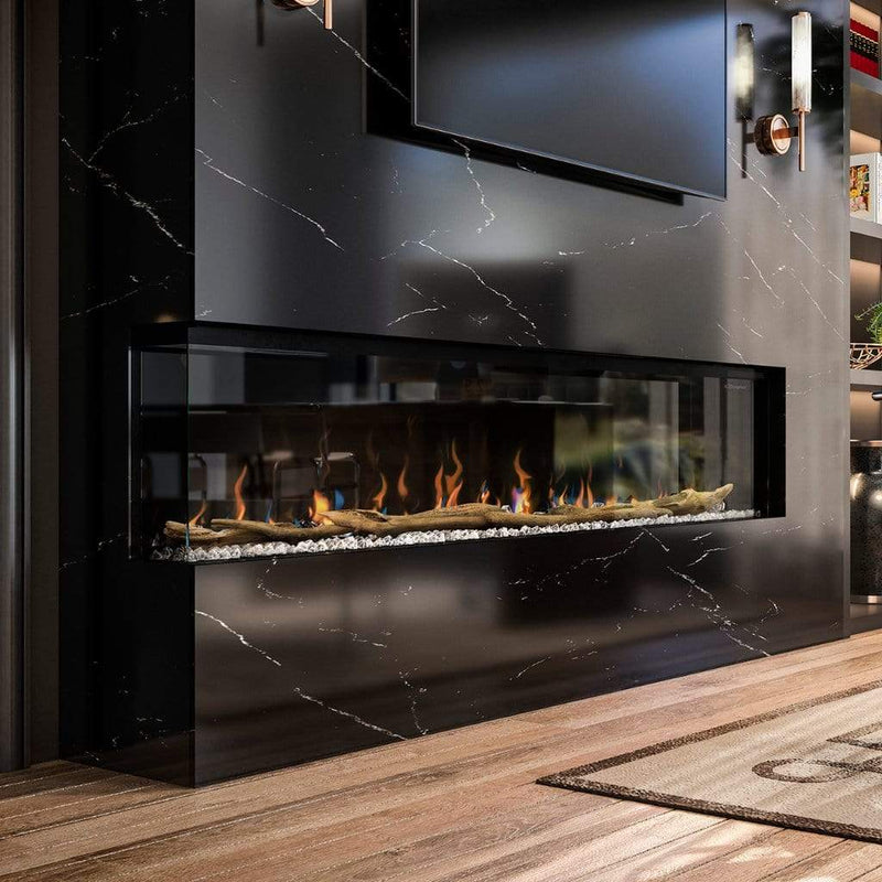 Dimplex Ignite XL Bold 88" Linear Built In | 3 Sided Electric Fireplace | XLF8817-XD - Detail View